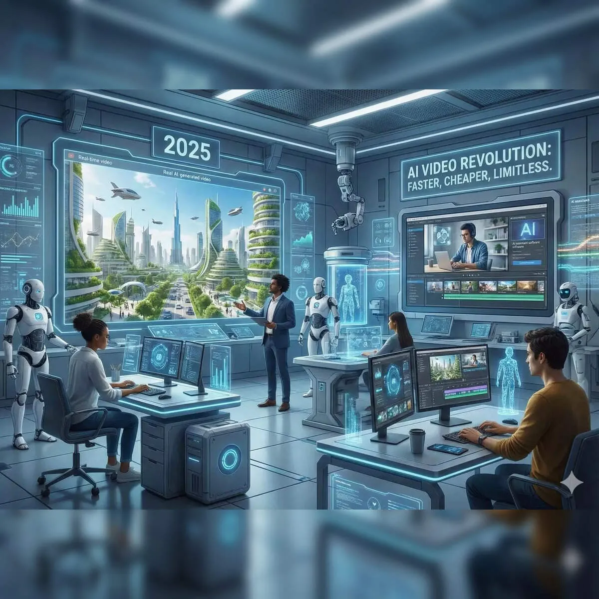 Automatic video maker with performance analytics and engagement metrics