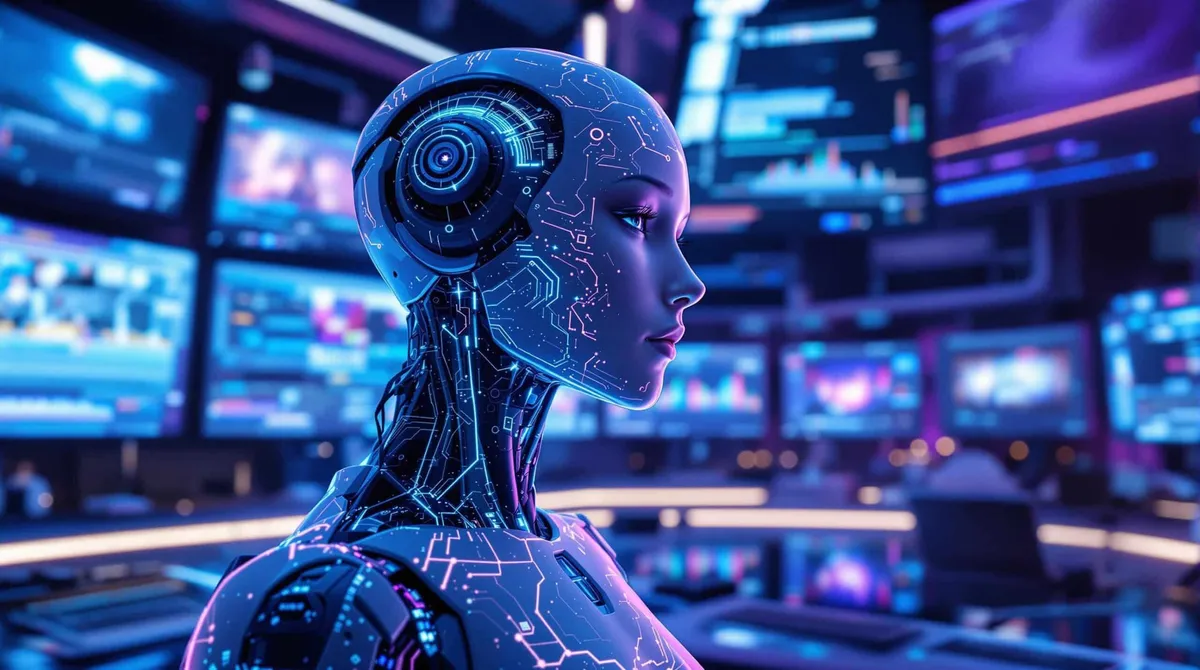 AI video generator from text showing prompt input and preview output